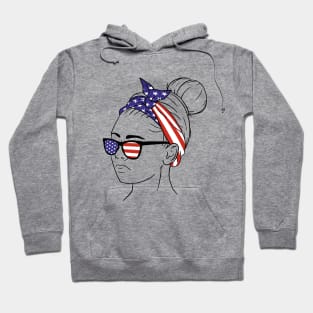 4th Of July Lady Hoodie